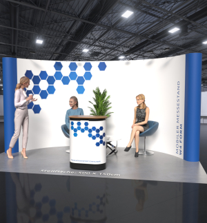 Mobiler Messestand W4 Form Mobiler Messestand W4 Form