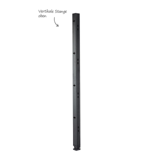 Multi-Frame Stange Vertikal oben - 132,5 x 5 x 5cm
