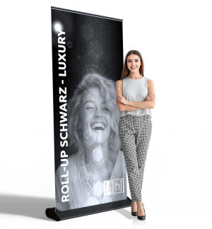 Roll-Up Schwarz - Luxury - Live 01 Roll-Up Schwarz - Luxury - Live 01