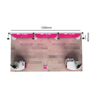 Messestand Roll-Up Modular W3 Form Messestand Roll-Up Modular W3 Form