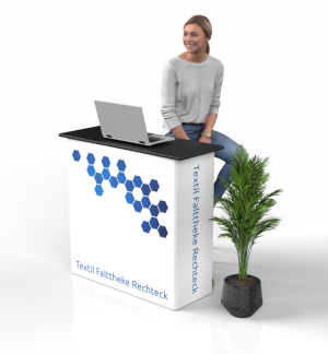 Textil Falttheke Rechteck - Live 01