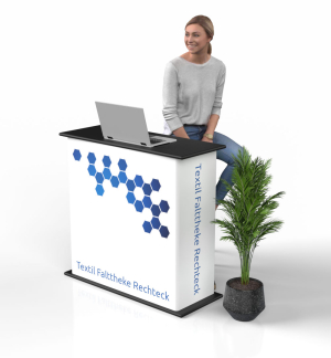 Textil Falttheke Rechteck - Live 01