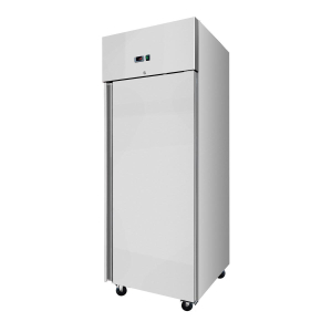 Edelstahlkühlschrank, Inhalt 351 Liter