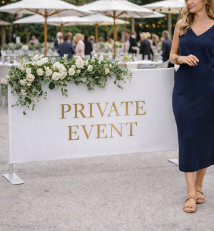 Zipper Absperrständer