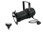EUROLITE Set PAR-30 Spot sw + PAR-30 230V COB 12W E-27 LED 1800-3000K dim2warm