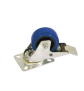 ROADINGER Lenkrolle 80mm blau mit Bremse