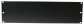 OMNITRONIC Frontplatte Z-19U, Stahl, schwarz 3HE