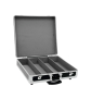 ROADINGER CD-Case, schwarz, 200 CDs, mit Trolley