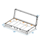 ROADINGER Universal-Konsole 1090x480x155 Foam si