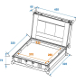 ROADINGER Laptop-Case LC-15 maximal 370x255x30mm
