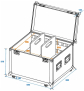 ROADINGER Universal-Tour-Case 60cm mit Rollen