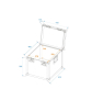 ROADINGER Universal-Transport-Case heavy 40x40cm