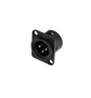 NEUTRIK XLR Einbaustecker 3pol NC3MDL-1-BAG