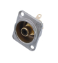 NEUTRIK Cinch Einbaubuchse sw NF2D0