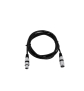 OMNITRONIC XLR Kabel 3pol 1,5m sw