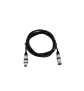 OMNITRONIC XLR Kabel 3pol 3m sw