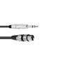 OMNITRONIC Adapterkabel XLR(F)/Klinke stereo 2m sw