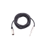 OMNITRONIC Adapterkabel XLR(M)/Klinke mono 2m sw