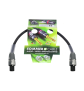SOMMER CABLE Lautsprecherkabel Speakon 4x2,5 0,5m sw