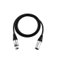PSSO XLR Kabel 3pol 7,5m sw Neutrik
