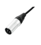 PSSO Patch Kabel XLR(F)/XLR(M) EB 1m sw