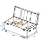 ROADINGER Flightcase 8x ML-56/ML-64