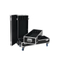 ROADINGER Flightcase 12x LED-Leiste mit Rollen