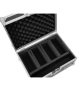 ROADINGER Flightcase EC-4AC 4x AKKU Flat Light Serie