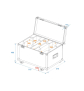 ROADINGER Flightcase 2x DMH-75.i/DMH-80/TMH XB-130