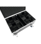 ROADINGER Flightcase 4x THA-40 PC mit Rollen