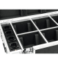 ROADINGER Flightcase 4x AKKU TL-3 Trusslight QuickDMX mit Ladefunktion