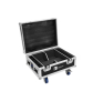 ROADINGER Flightcase 4x AKKU IP UP-4 QuickDMX mit Ladefunktion