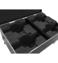 ROADINGER Flightcase 4x LED TMH-X19 Moving head