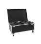 ROADINGER Flightcase 4x LED TMH-X19 Moving head