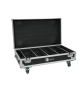 ROADINGER Flightcase 4x AKKU BAR-6 QCL mit Ladefunktion