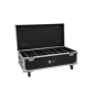 ROADINGER Flightcase 8x AKKU IP PAR 7 QCL WDMX mit Ladefunktion