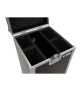 ROADINGER Flightcase 4x LED IP T-Bar 16 QCL Leiste