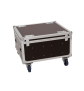 ROADINGER Flightcase 4x LED PLL-480 mit Rollen