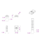 EUROLITE LED Strip Einspeiser 4Pin 10mm