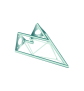 DECOTRUSS SAC-19 Ecke 2-Weg 45° silber