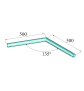 ALUTRUSS SINGLELOCK SPAC-23 QUICK-LOCK Ecke 135°
