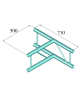 ALUTRUSS BILOCK BQ2-PAT36V 3-Weg T-Stück 90°