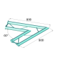 ALUTRUSS BISYSTEM PH-20 2-Weg 60° horizontal