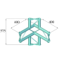 ALUTRUSS BISYSTEM PV-44 4-Weg Ecke vertikal