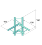 ALUTRUSS DECOLOCK DQ2-PAC44H 4-Weg Ecke