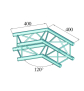 ALUTRUSS DECOLOCK DQ4-PAC22 2-Weg Ecke 120°