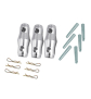 ALUTRUSS TRILOCK Satz Verb.konus/Zapfen/Splint