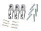 ALUTRUSS TRILOCK Satz Verb.konus/Zapfen/Splint