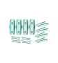 ALUTRUSS SINGLELOCK SP-1 Satz Konus/Zapfen/Splint