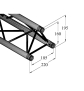ALUTRUSS DECOLOCK DQ3-S1000 3-Punkt-Traverse sw